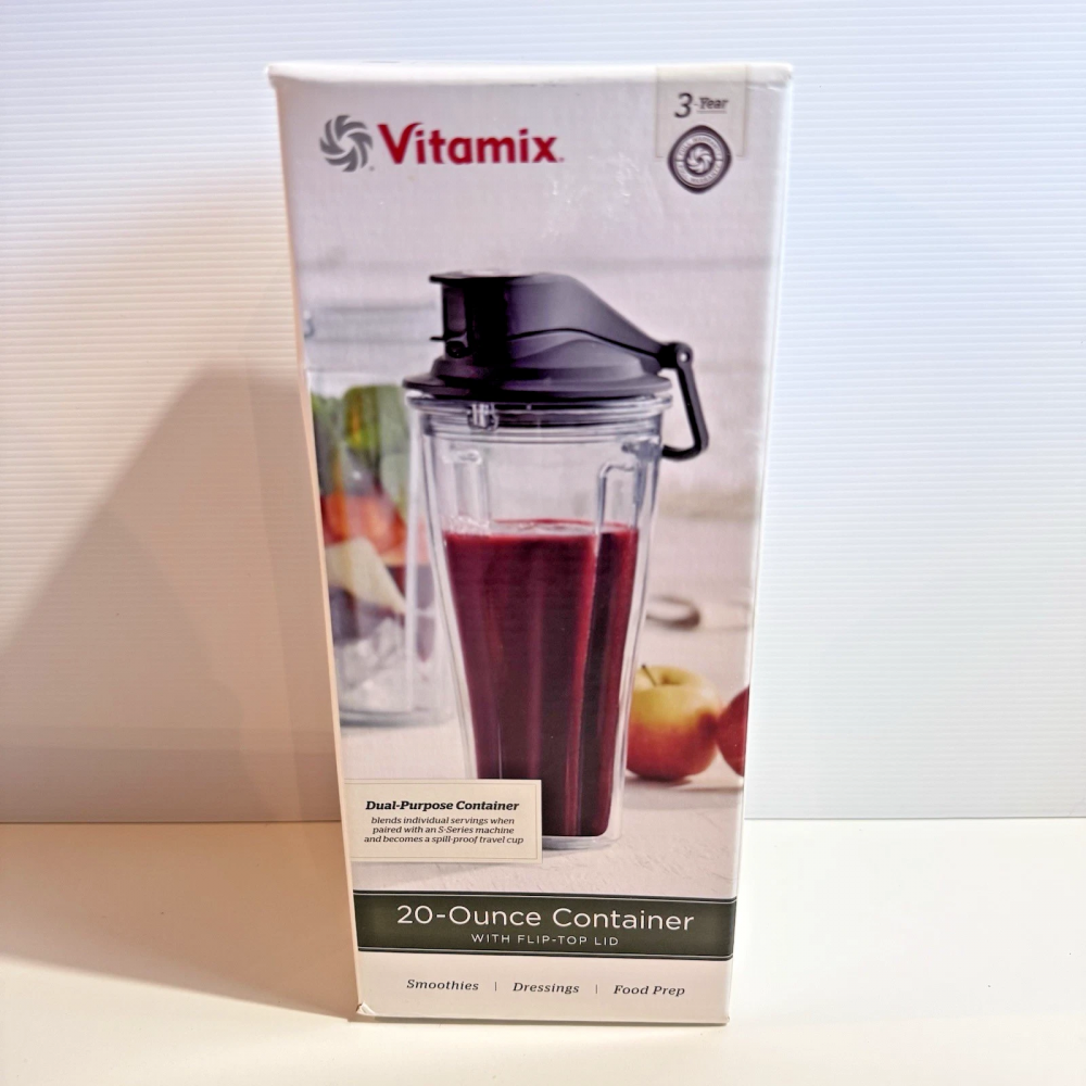 Контейнер-стакан Vitamix VM0179 з кришкою-фліпом для смузі 591 мл