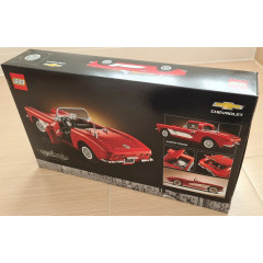 Constructor for adults LEGO Icons 10321 Chevrolet Corvette red collectible car 1210 pieces