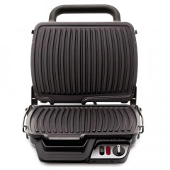 Притискний контактний електрогриль Tefal Ultracompact GC306012 з нержавіючої сталі 2000 Вт