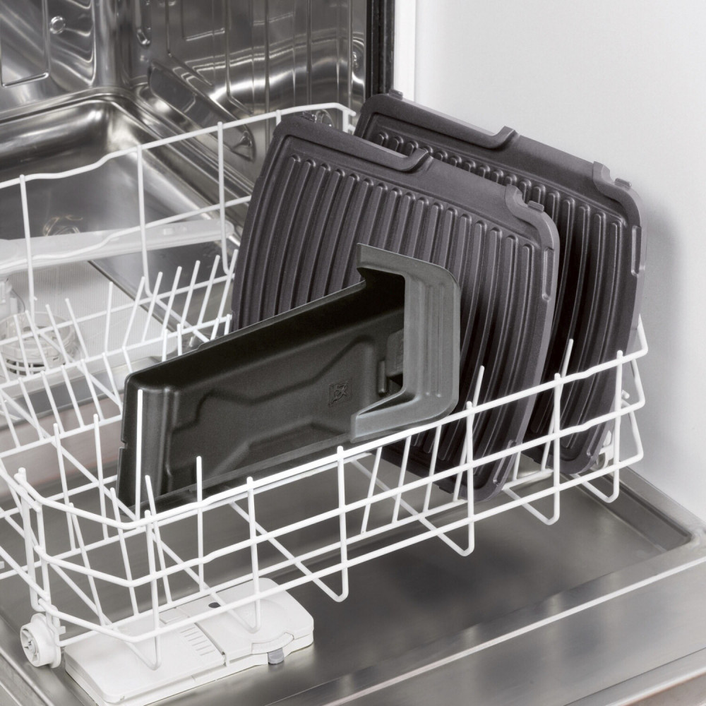 Притискний контактний електрогриль Tefal Ultracompact GC306012 з нержавіючої сталі 2000 Вт