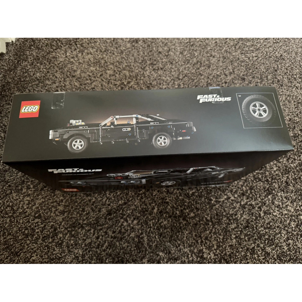 Конструктор LEGO Technic Форсаж Автомобіль Dodge Charger R/T 42231 чорний колекційний 1516 деталей
