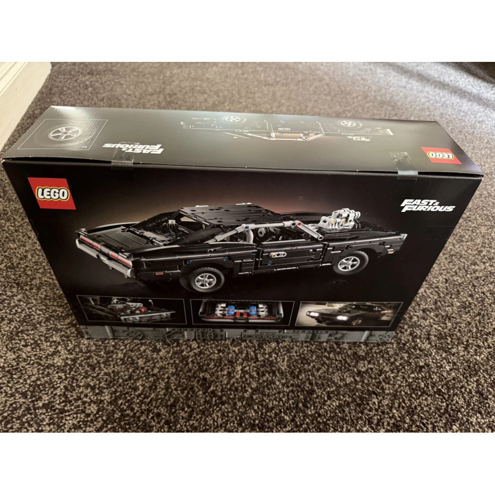 Конструктор LEGO Technic Форсаж Автомобіль Dodge Charger R/T 42231 чорний колекційний 1516 деталей