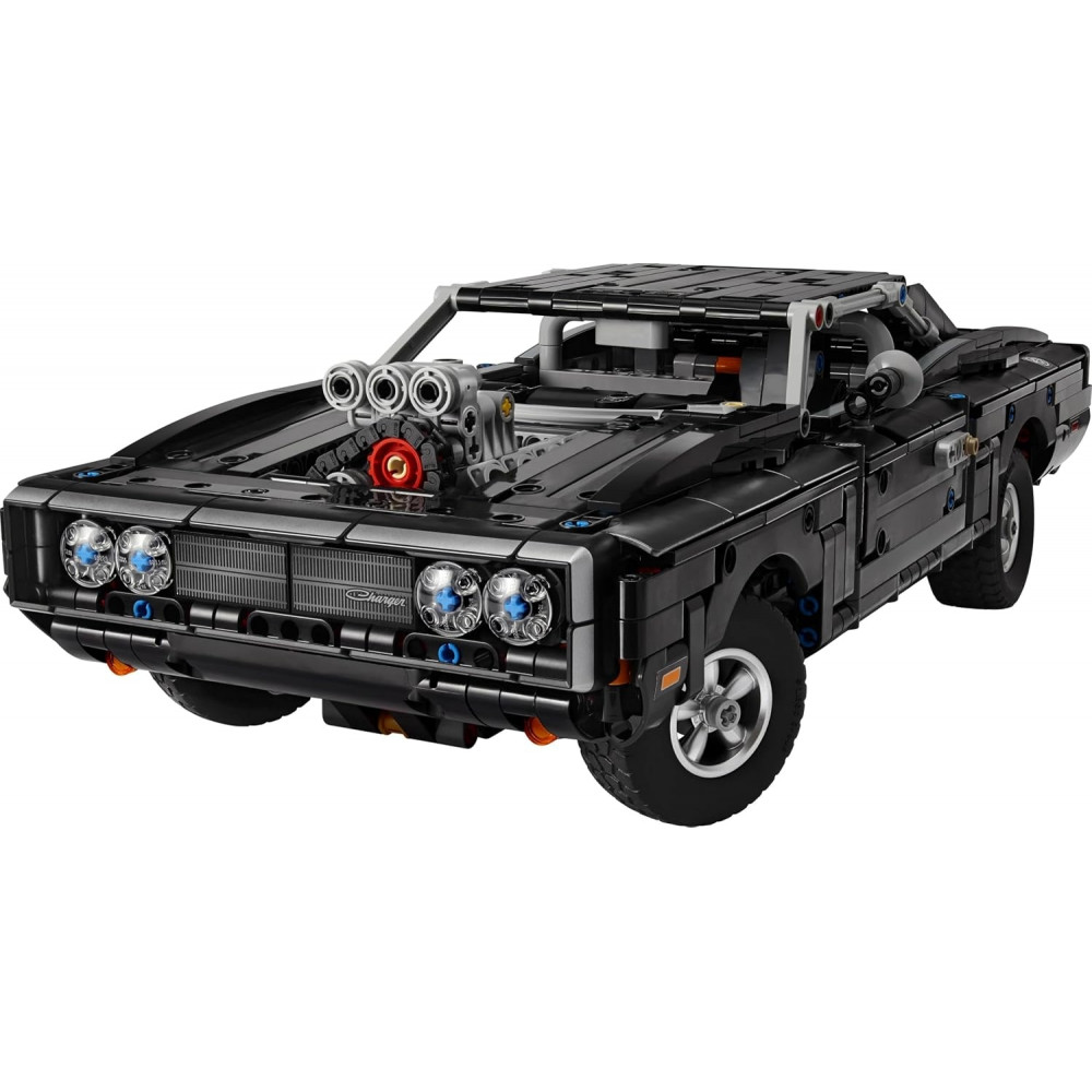 Конструктор LEGO Technic Форсаж Автомобіль Dodge Charger R/T 42231 чорний колекційний 1516 деталей