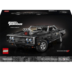 Конструктор LEGO Technic Форсаж Автомобіль Dodge Charger R/T 42231 чорний колекційний 1516 деталей