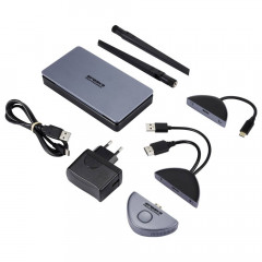 Wireless presentation/image transmission system SpeaKa Professional SP-TR-500 USB-C/HDMI adapter up to 30 meters