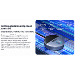Wireless presentation/image transmission system SpeaKa Professional SP-TR-500 USB-C/HDMI adapter up to 30 meters