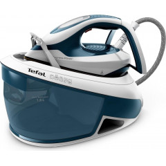 Праска з парогенератором Tefal Express Power SV8111 синій з білим парова станція 2800W 6.2 бар 1800 мл