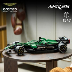 LEGO Technic Set 42240 Aston Martin Aramco AMR25 F1 Racing Car Green 1547 Pieces