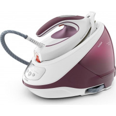Праска з парогенератором Tefal Express Protect SV9201 парова система прасування 2800 Вт 1800 л удар пари 530 г/хв біло-бордовий
