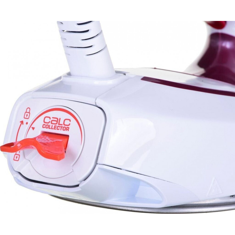 Iron with steam generator Tefal Express Protect SV9201 steam ironing system 2800 W 1800 ml steam boost 530 g/min white-burgundy