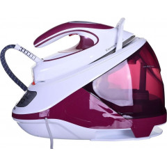 Утюг с парогенератором Tefal Express Protect SV9201 паровая система глажки 2800 Вт 1800 л удар пара 530 г/мин бело-бордовый