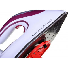 Утюг с парогенератором Tefal Express Protect SV9201 паровая система глажки 2800 Вт 1800 л удар пара 530 г/мин бело-бордовый