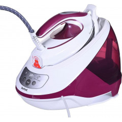 Утюг с парогенератором Tefal Express Protect SV9201 паровая система глажки 2800 Вт 1800 л удар пара 530 г/мин бело-бордовый