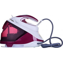 Утюг с парогенератором Tefal Express Protect SV9201 паровая система глажки 2800 Вт 1800 л удар пара 530 г/мин бело-бордовый