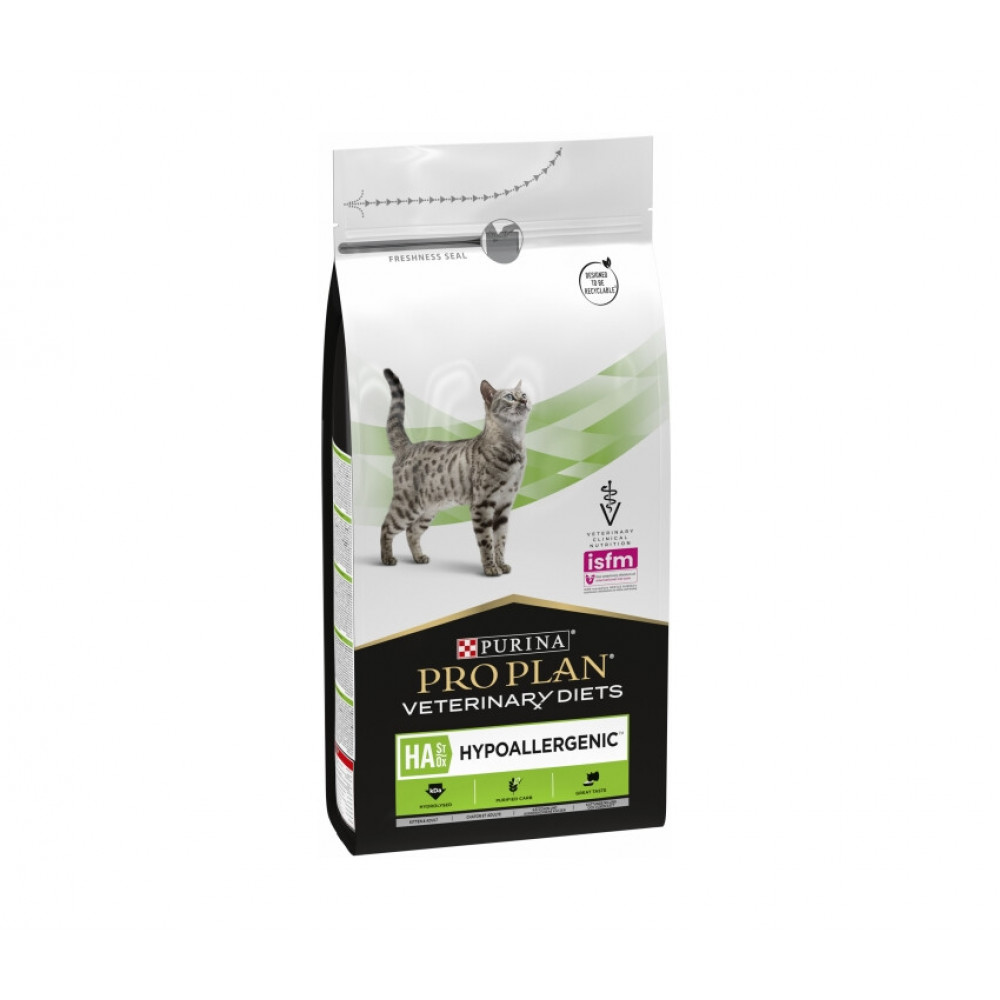 Сухой гипоаллергенный корм для кошек Purina Pro Plan Veterinary Diets HA Hypoallergenic St/Ox 1300 г