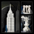 LEGO Architecture New York for Adults — The Big Apple (21066) set with 1465 pieces