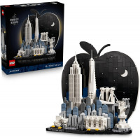 LEGO Architecture New York for Adults — The Big Apple (21066) set with 1465 pieces