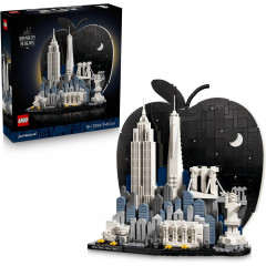 LEGO Architecture New York for Adults — The Big Apple (21066) set with 1465 pieces