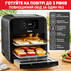 Multicooker-Air Grill 9 in 1 Tefal Easy Fry Oven & Grill FW5018 Black 11 L 2000 W