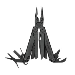 Leatherman Wave Plus Black 832533 multitool foldable 18-in-1 tool with pliers and knife black