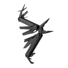 Leatherman Wave Plus Black 832533 multitool foldable 18-in-1 tool with pliers and knife black