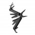Leatherman Wave Plus Black 832533 multitool foldable 18-in-1 tool with pliers and knife black