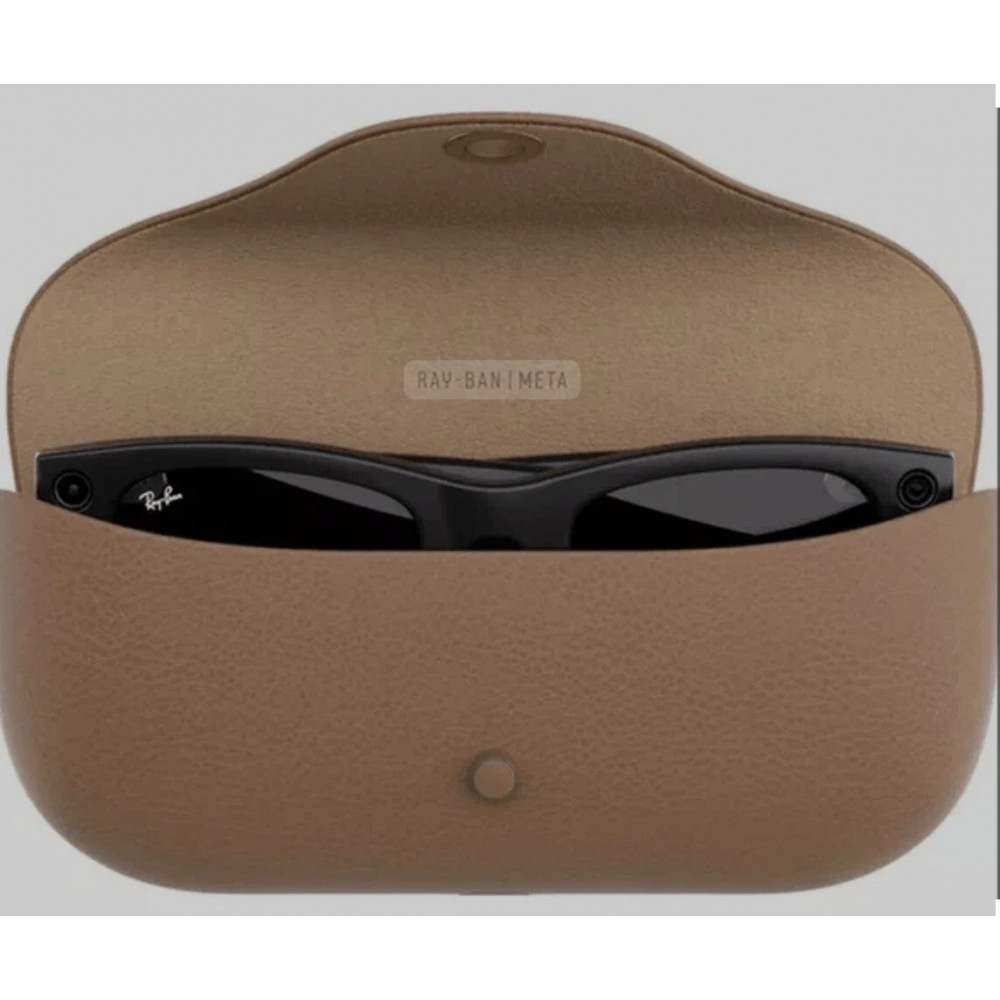 Зарядний кейс Ray-Ban Meta Gen 2 і Gen 1 Smart Glasses ARW0001AT футляр для смарт-окулярів коричневий