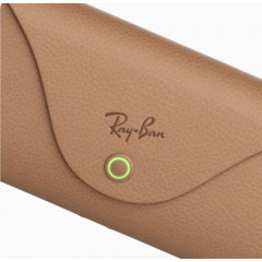 Charging case Ray-Ban Meta Gen 2 and Gen 1 Smart Glasses ARW0001AT case for smart glasses brown