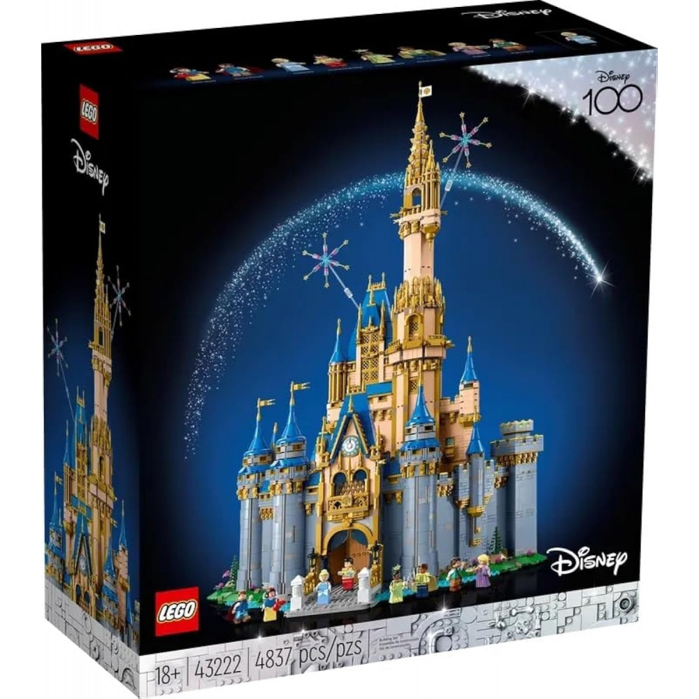 LEGO Disney Castle 43222 Set with 4837 Pieces for Adults 18+