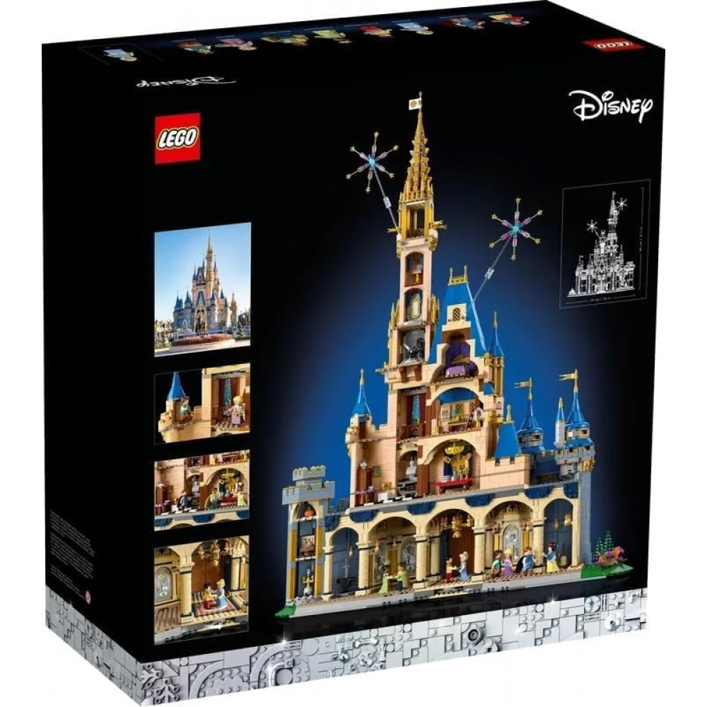 LEGO Disney Castle 43222 Set with 4837 Pieces for Adults 18+