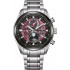 Men's Titanium Chronograph Watch Citizen BY1018-80X Eco-Drive Silver 43 mm