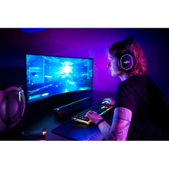 Hama uRage SoundZ 800 V2 7.1 RGB Gaming Headphones with Detachable Microphone Wired Black