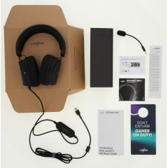 Hama uRage SoundZ 800 V2 7.1 RGB Gaming Headphones with Detachable Microphone Wired Black