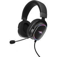 Hama uRage SoundZ 800 V2 7.1 RGB Gaming Headphones with Detachable Microphone Wired Black