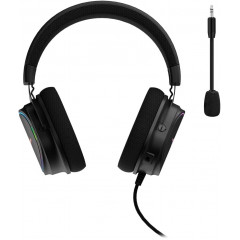 Hama uRage SoundZ 800 V2 7.1 RGB Gaming Headphones with Detachable Microphone Wired Black