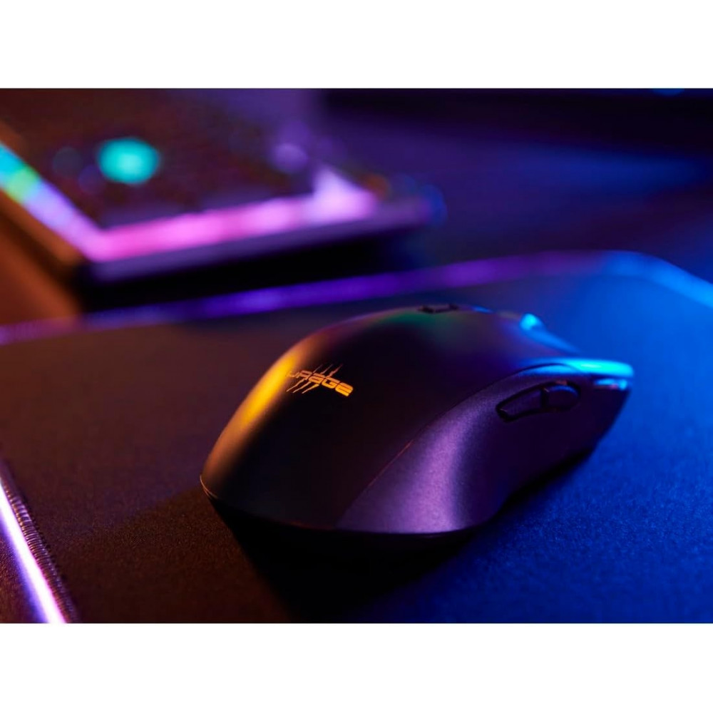 Бездротова ігрова комп'ютерна миша Hama uRage Reaper 510 Wireless з RGB-підсвічуванням чорна