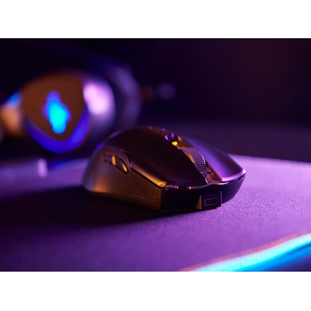 Бездротова ігрова комп'ютерна миша Hama uRage Reaper 510 Wireless з RGB-підсвічуванням чорна