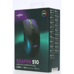 Бездротова ігрова комп'ютерна миша Hama uRage Reaper 510 Wireless з RGB-підсвічуванням чорна