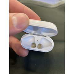 Used Apple AirPods A1523 wireless headphones with charging case (1st generation)