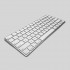 Беспроводная клавиатура Apple Magic Keyboard 2 Wireless A1644 MLA22LL/A стандартная (Б/У)