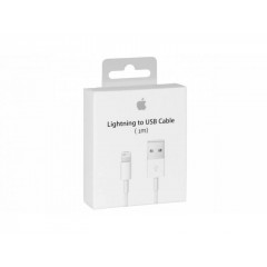 Charging and data transfer cable for Apple iPhone iPad 1m White (White) MD818AM/A