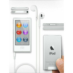Mp3 плеєр Apple iPod nano 7th Generation (A1446) 16 Gb Сріблястий (Silver)