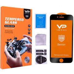 Захисне скло Veron для iPhone 13/13 Pro/14 6.1" 3D Curved Senior Series Чорний