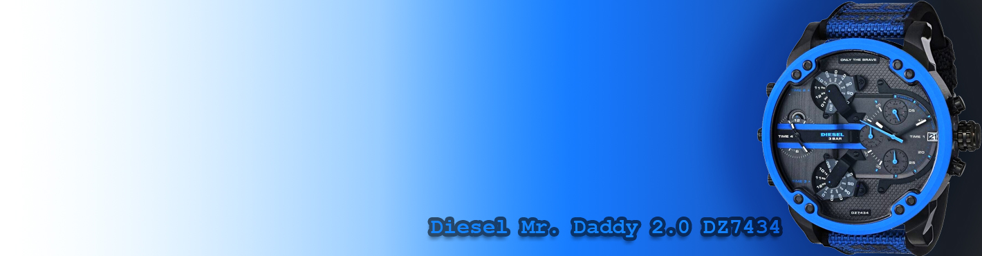 Чоловічий годинник Diesel Mr. Daddy 2.0 DZ7434