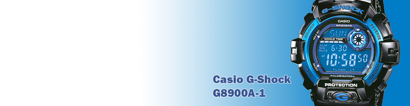 Годинники наручні чоловічі Casio G-Shock G8900A-1