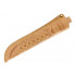 Hunting Finnish knife with a leather sheath from Rapala Classic Birch Collection (9.5 cm).