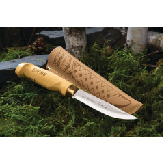 Мисливський фінський ніж із шкіряним чохлом Rapala Classic Birch Collection  (11,5 см)