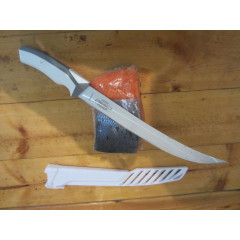 Вигнутий філейний ніж рибалки Rapala Salt Anglers Curved Fillet Knife (25 см)