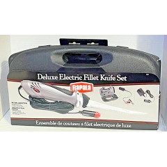 Електричний філейний ніж Rapala Deluxe живлення від змінного або постійного струму