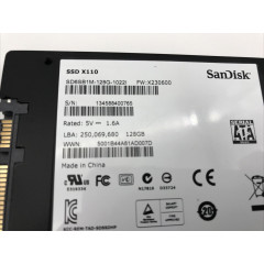 SSD накопичувач SANDISK X110 128GB 2.5" SATA III (SD6SB1M-128G-1022I)
